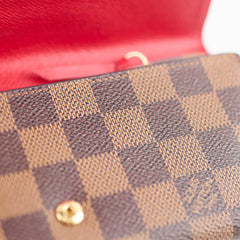 Louis Vuitton Sarah Long Wallet Damier Ebene