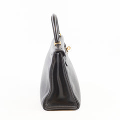 Hermes Kelly 28 Togo Black T Stamp