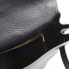 Hermes Kelly 28 Togo Black T Stamp