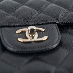 Chanel Jumbo Double Flap Caviar Black