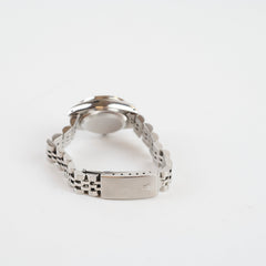 Rolex Lady Datejust 26 Dark Grey Dial with Aftermarket Diamonds