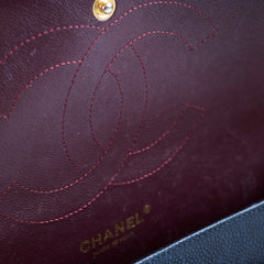 Chanel Jumbo Classic Double Flap Caviar Black - Series 22