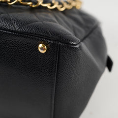 Chanel Petite Timeless Tote PTT Black Caviar GHW