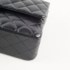 Chanel Lambskin Medium Classic Flap Black
