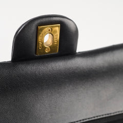 Chanel Lambskin Medium Classic Flap Black