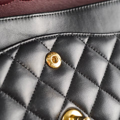Chanel Lambskin Medium Classic Flap Black