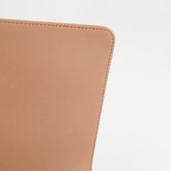 Chanel Medium Lambskin Chevron Old Boy Beige