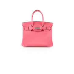 Hermes Birkin 30 Rose Azalea Y Stamp
