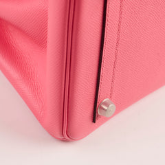 Hermes Birkin 30 Rose Azalea Y Stamp