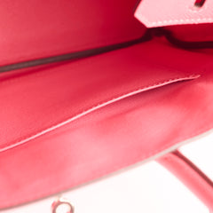 Hermes Birkin 30 Rose Azalea Y Stamp