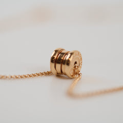 Bulgari Bvlgari B.Zero 1 Mini Necklace 2025 Pink Gold