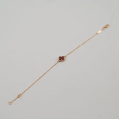 Van Cleef & Arpels Van Cleef and Arpels Sweet Alhambra Carnelian Bracelet