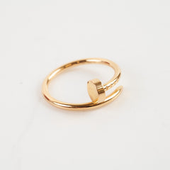 Cartier Juste Un Clou SM Ring Size 52 Pink Gold Ring