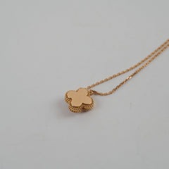 Van Cleef & Arpels Van Cleef and Arpels Vintage Alhambra Holiday Pink Necklace 2025