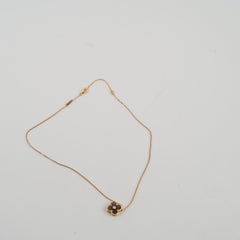 Van Cleef & Arpels Van Cleef and Arpels Vintage Alhambra Holiday Grey Mother Of Pearl Diamond Necklace