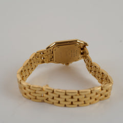 Cartier Vintage Panthere Small 18k Yellow Gold with Diamonds