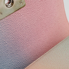 Chanel Small Boy Rainbow Caviar