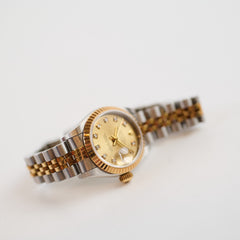 Rolex Datejust 26mm Two Toned with Diamond Watch