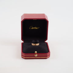 Cartier Classic Love Pave Rose Gold Size 54 Ring