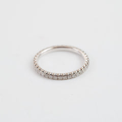 Cartier Etincelle White Gold Size 51 Ring