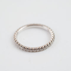 Cartier Etincelle White Gold Size 51 Ring