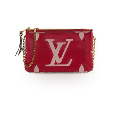 Louis Vuitton Double Zip Pochette Pink