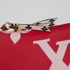 Louis Vuitton Double Zip Pochette Pink