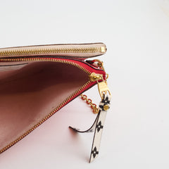 Louis Vuitton Double Zip Pochette Pink