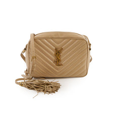 Saint Laurent Camera Lou Beige Crossbody