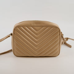 Saint Laurent Camera Lou Beige Crossbody