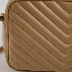 Saint Laurent Camera Lou Beige Crossbody