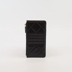 Chanel 19 Slim Vertical Black Pouch