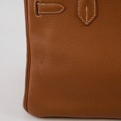 Hermès Birkin 30 Gold PHW - H Square