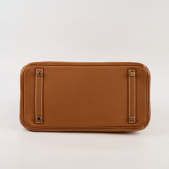 Hermès Birkin 30 Gold PHW - H Square