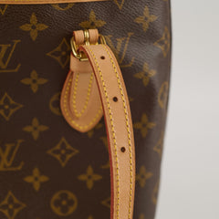 Louis Vuitton Petit Bucket Tote Monogram with Pouch