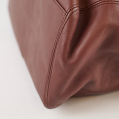 Chanel Vintage CC Turnlock Tote Brown