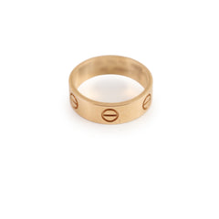 Cartier Love Ring Pink Gold 54