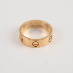 Cartier Love Ring Pink Gold 54