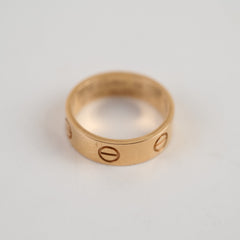 Cartier Love Ring Pink Gold 54