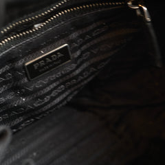 Prada Easy Tessuto Black Shoulder Bag