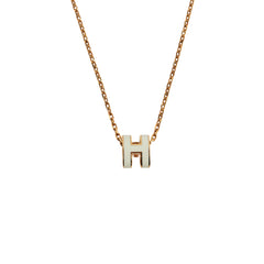 Hermès Mini Pop H Necklace Vert Fizz