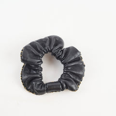 Chanel Black Hair Scrunchie