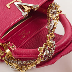 Louis Vuitton Capucines Mini Rasberry