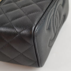 Chanel Small Chanel Vanity Caviar Black 2025