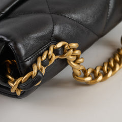 Chanel 19 Lambskin Small Black