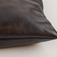 Prada Zip Clutch Nappa Leather Black