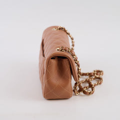 Chanel Mini Rectangular Caramel Lambskin