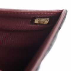 Chanel Long Lambskin Black Wallet