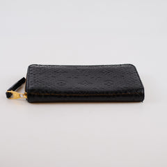 Louis Vuitton Exotic Python Black Zippy Wallet
