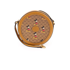 Gucci Mickey Mouse Round Crossbody Bag